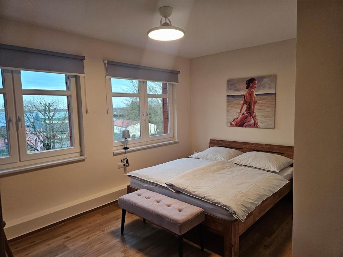 Ferienwohnung Glueck Am See Sternberg Eksteriør billede
